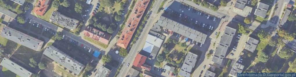 Zdjęcie satelitarne Firma Handlowo Usługowa M & D Bober D Krzywański M