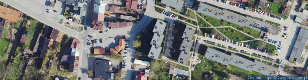 Zdjęcie satelitarne Firma Handlowo Usługowa Maja
