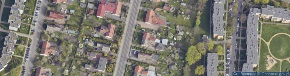 Zdjęcie satelitarne Firma Handlowo Usługowa Marcel