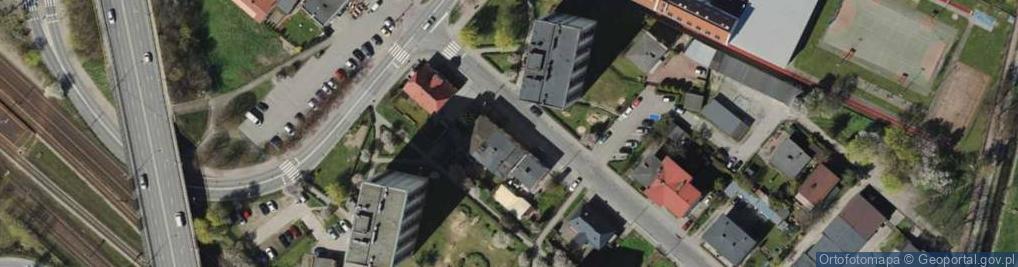 Zdjęcie satelitarne Firma Handlowo Usługowa Marka
