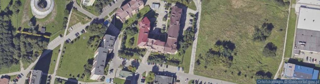 Zdjęcie satelitarne Firma Handlowo Usługowa Median
