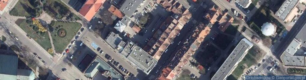 Zdjęcie satelitarne Firma Handlowo Usługowa Netspin w Zaborowski w Królikowski