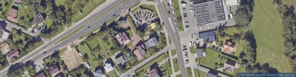 Zdjęcie satelitarne Firma Handlowo Usługowa Omega D Kukla i R Kukla