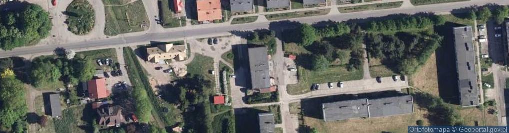 Zdjęcie satelitarne Firma Handlowo Usługowa Polechońscy Lubomira Polechońska
