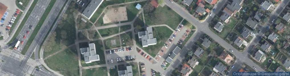 Zdjęcie satelitarne Firma Handlowo Usługowa Radkon