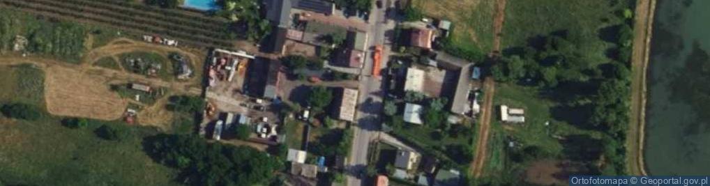 Zdjęcie satelitarne Firma Handlowo-Usługowa Rybak Export - Import Przemysław Rybak