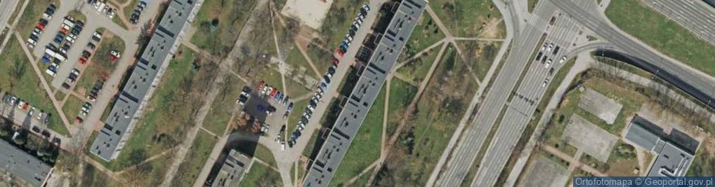 Zdjęcie satelitarne Firma Handlowo Usługowa Studio Urody Laguna
