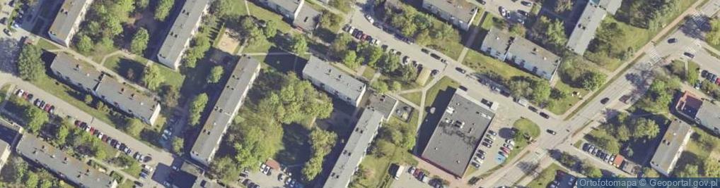 Zdjęcie satelitarne Firma Handlowo Usługowa Świat Pierogów