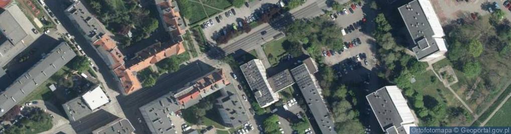 Zdjęcie satelitarne Firma Handlowo Usługowa Techmar