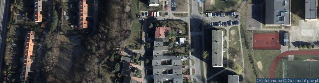 Zdjęcie satelitarne Firma Handlowo Usługowa Tomar