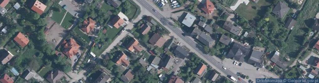 Zdjęcie satelitarne Firma Handlowo Usługowa Trzy Kolory