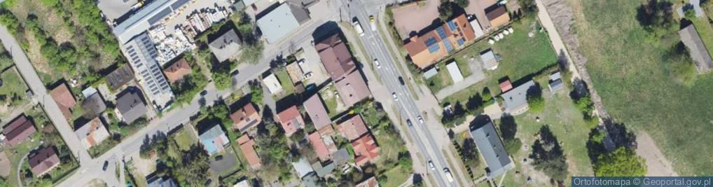 Zdjęcie satelitarne Firma Handlowo Usługowa Winek