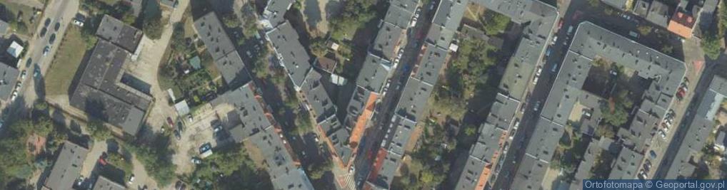 Zdjęcie satelitarne Firma Handlowo Usługowa WJC Bydgoszcz Ciesielski Włodzimierz Jan