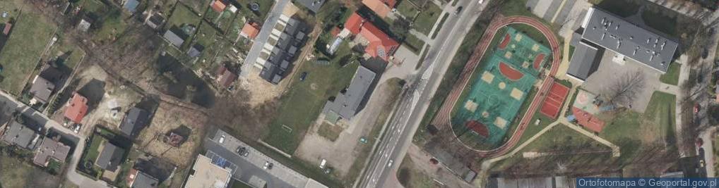 Zdjęcie satelitarne Firma Handlowo-Usługowa WTD Drzwi Katarzyna Nazar