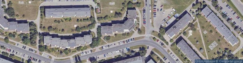 Zdjęcie satelitarne Firma Handlowo Usługowa