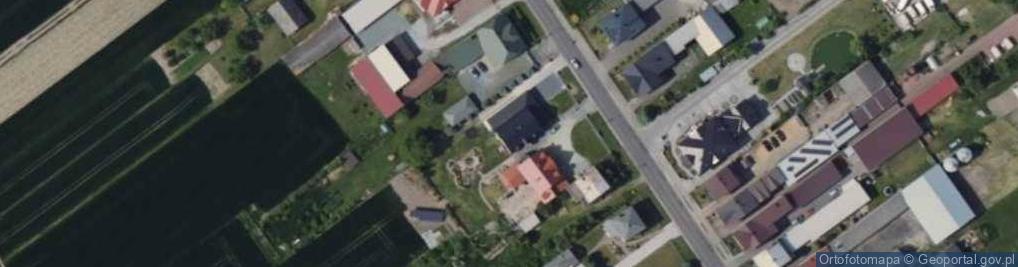 Zdjęcie satelitarne Firma Handlowo Usługowo Produkcyjna Import Export B & w Szymex