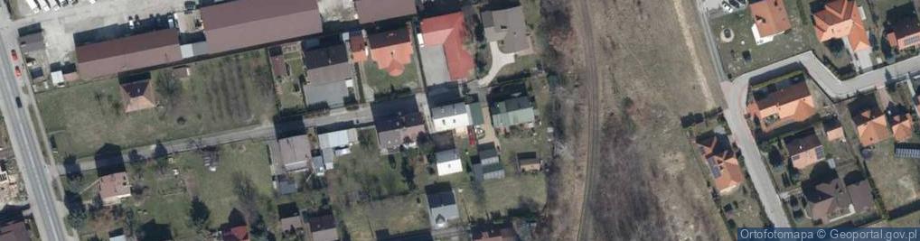 Zdjęcie satelitarne Firma Handlowo Usługowo Produkcyjna Trio Mirosław Wójcik Waldemar Cabała