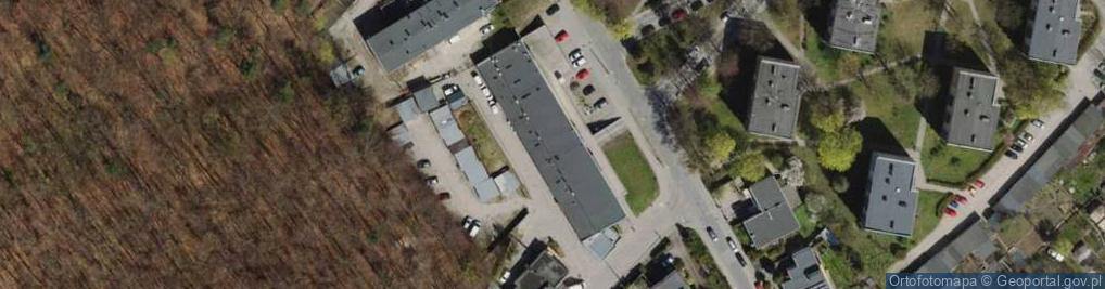 Zdjęcie satelitarne Firma Importowo Exportowa Drax Tkaniny
