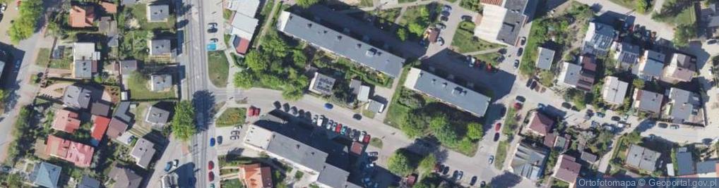 Zdjęcie satelitarne Firma Instalacyjno Usługowa PAWinstal Inż.Wojciech Pawłowski , Sklep Ogólnospożywczy Mini Market Pawłowski Wojciech