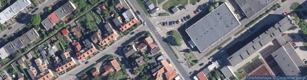 Zdjęcie satelitarne Firma Irena Irena Włodarczyk Zbigniew Dondajewski