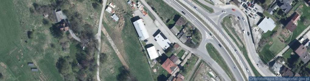 Zdjęcie satelitarne Firma Kowan Traczyk Adam Traczyk Danuta Sięka Beata