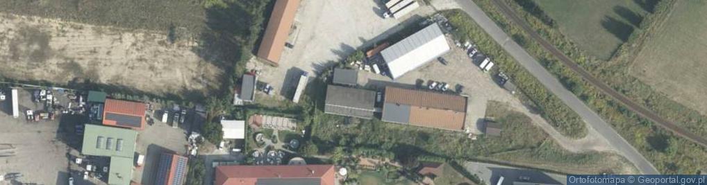 Zdjęcie satelitarne Firma M& J& O Spółka Jawna Usługowo Handlowa M J Lisiecc
