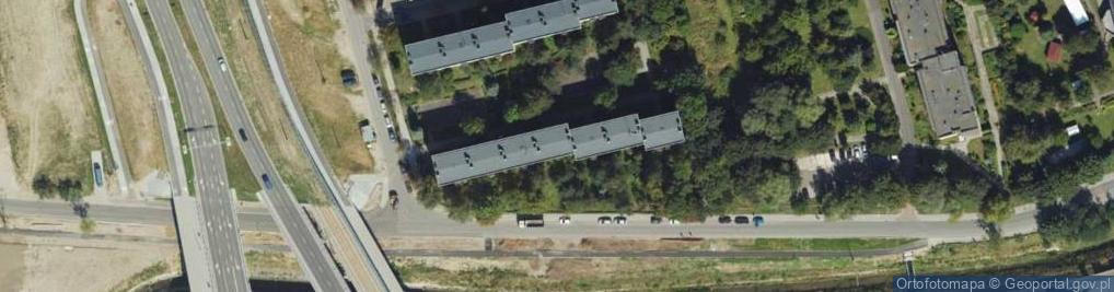 Zdjęcie satelitarne Firma Panda Zakład Zaopatrzenia Złotnictwa