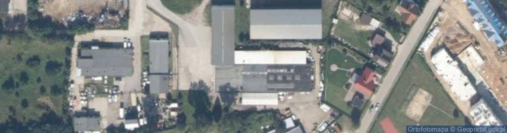 Zdjęcie satelitarne Firma Pawłowski Centrum BHP Anna Pawłowska Marian Pawłowski