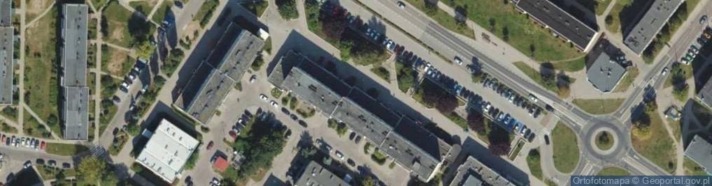 Zdjęcie satelitarne Firma Pazurek Usługi Kosmetyczne Solarium