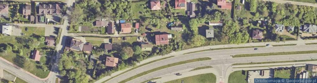 Zdjęcie satelitarne Firma Poligraficzno Reklamowa Grafix