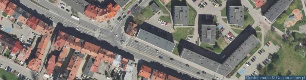 Zdjęcie satelitarne Firma Polmex w Ełku