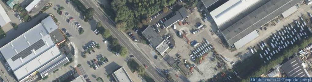 Zdjęcie satelitarne Firma Prod Han Kartonik Kazimierz Jóżwiak Krzysztof Hypki Kościan