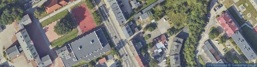 Zdjęcie satelitarne Firma Produkcyjno Handlowa Żaklin