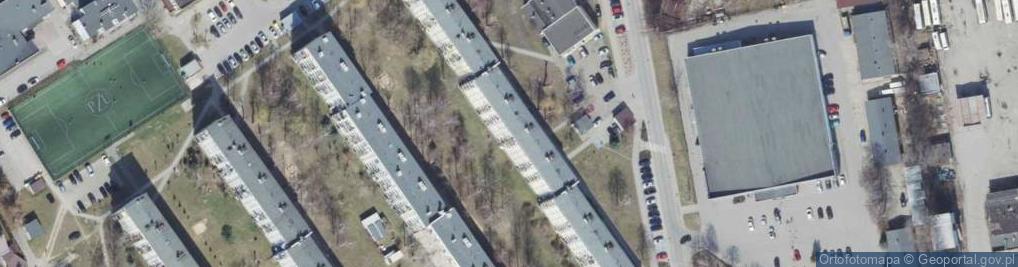 Zdjęcie satelitarne Firma Produkcyjno Handlowo Usługowa Kryspol Export Import