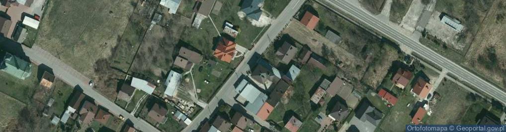 Zdjęcie satelitarne Firma - Produkcyjno - Usługowo - Handlowa M A R K O D R E w - Węglowski Łucjan
