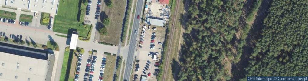 Zdjęcie satelitarne Firma Projektowo Wykonawcza Obiekt, Auto Komis Avantgarde Gabriela Sala