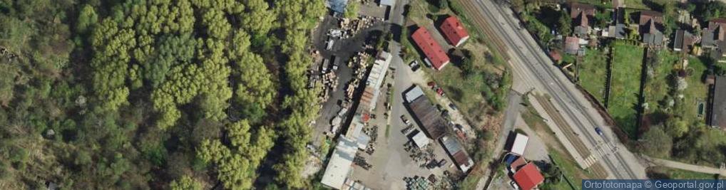 Zdjęcie satelitarne Firma Recycling