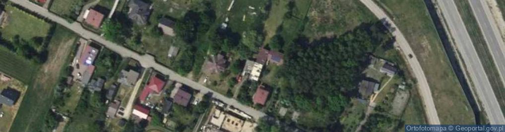 Zdjęcie satelitarne Firma Sped Trans Handl Usł Trans Pionier J Krasowski z Bieńko