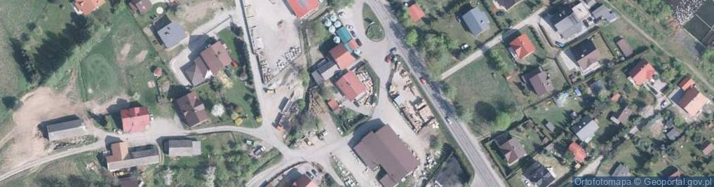 Zdjęcie satelitarne Firma Transportowo Handlowa