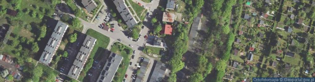 Zdjęcie satelitarne Firma Transportowo Usługowa