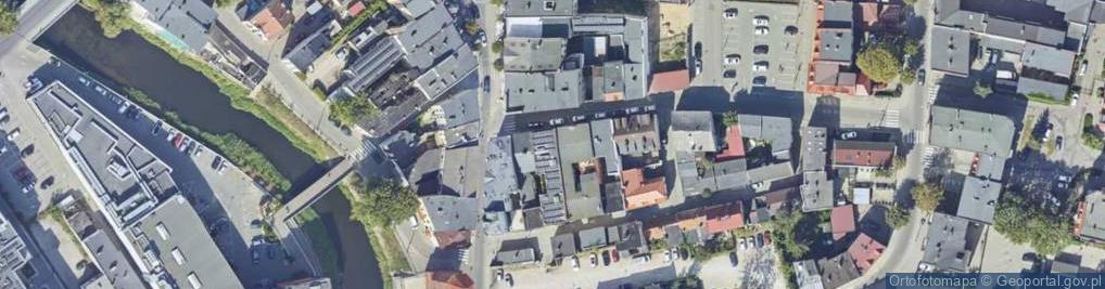 Zdjęcie satelitarne Firma Turystyczno Handlowa Wieża pod Bocianem, BUT Sunny-Travel