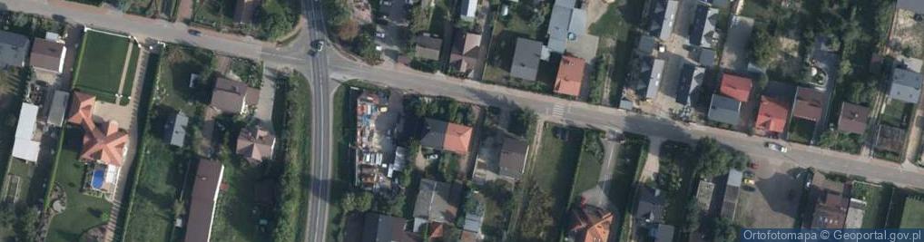 Zdjęcie satelitarne Firma Usług Projektowych Joanna Adamczyk w Białkach