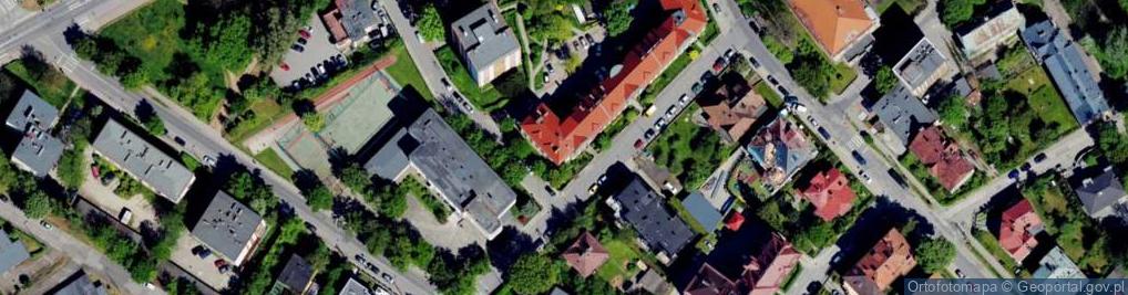 Zdjęcie satelitarne Firma Usługowa Akces