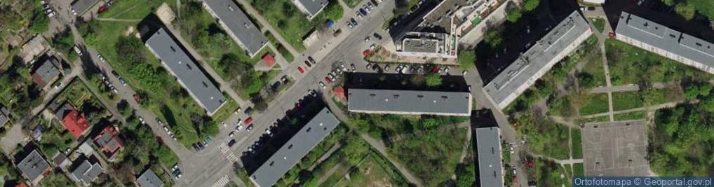 Zdjęcie satelitarne Firma Usługowa Evita