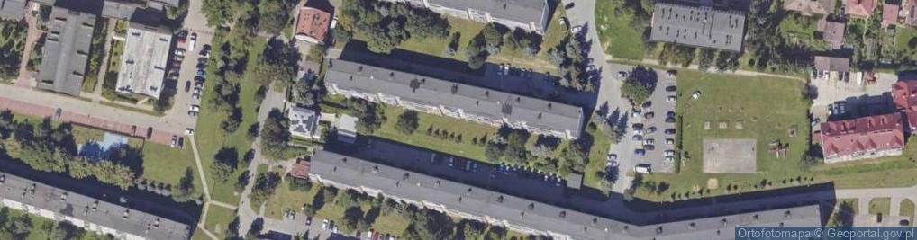 Zdjęcie satelitarne Firma Usługowa Marti Paweł Borzęcki