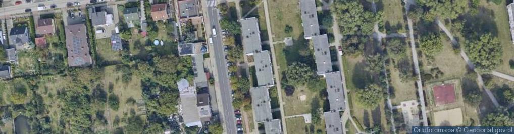 Zdjęcie satelitarne Firma Usługowa