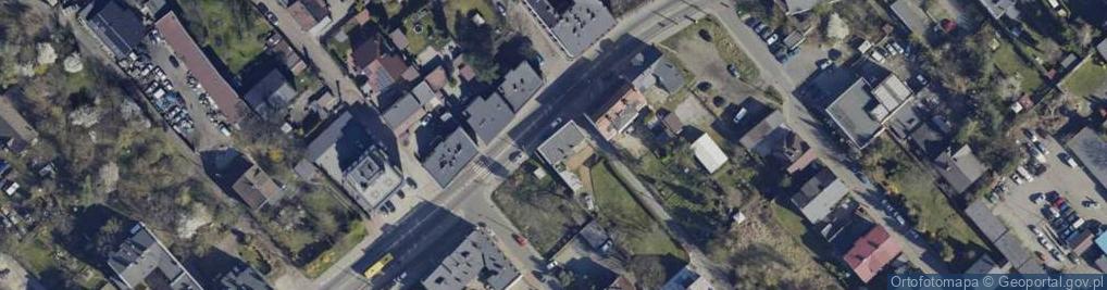 Zdjęcie satelitarne Firma Usługowo Handlowa Diagram