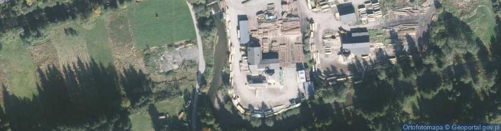 Zdjęcie satelitarne Firma Usługowo Handlowa Drewtak Tartak Szymcze