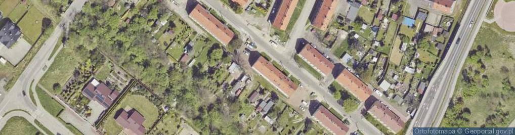 Zdjęcie satelitarne Firma Usługowo - Handlowa - Janusz Schwitallik