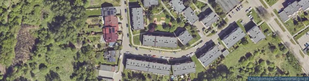 Zdjęcie satelitarne Firma Usługowo-Handlowa Kritex Krystyna Banach